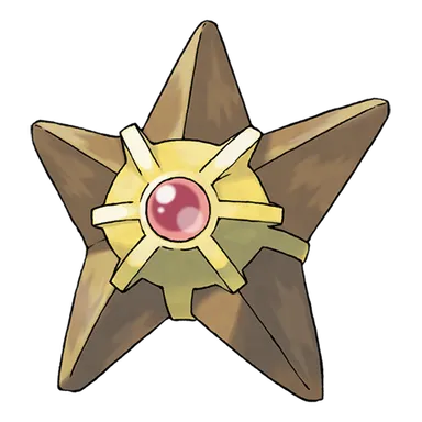 official artwork of staryu